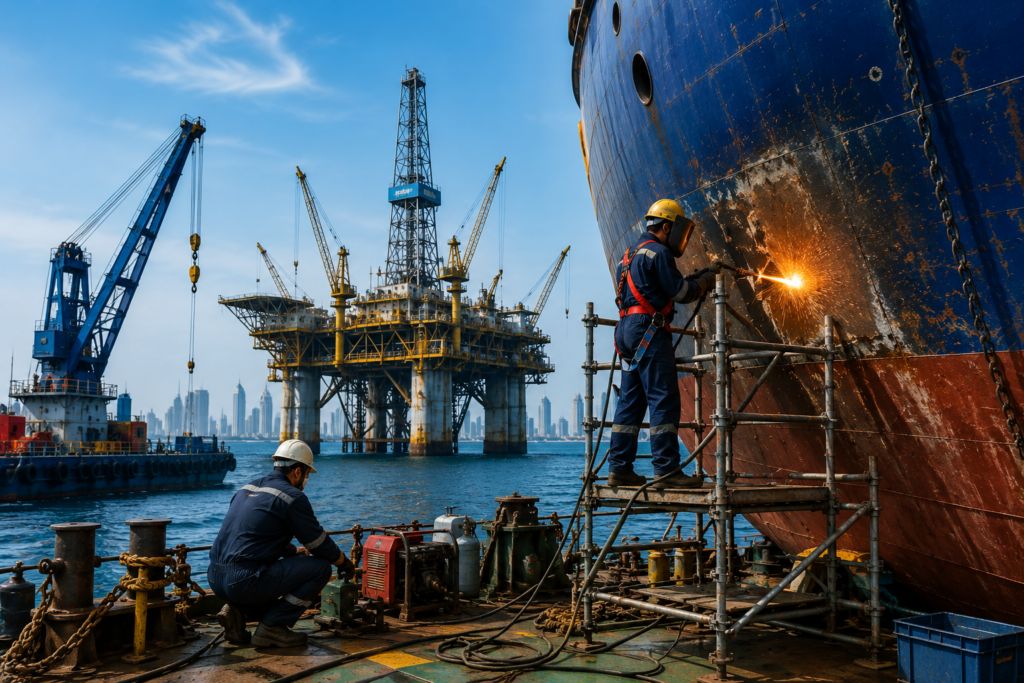 Offshore Repair Works in UAE: A Complete Overview of Services